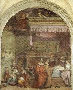 Andrea del Sarto Birth of the Virgin oil painting artist